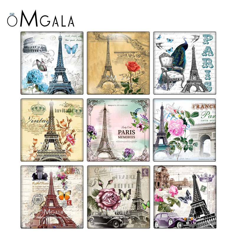 Jewelry Making Paris - Vintage Paris Menara Eiffel Pola Seni