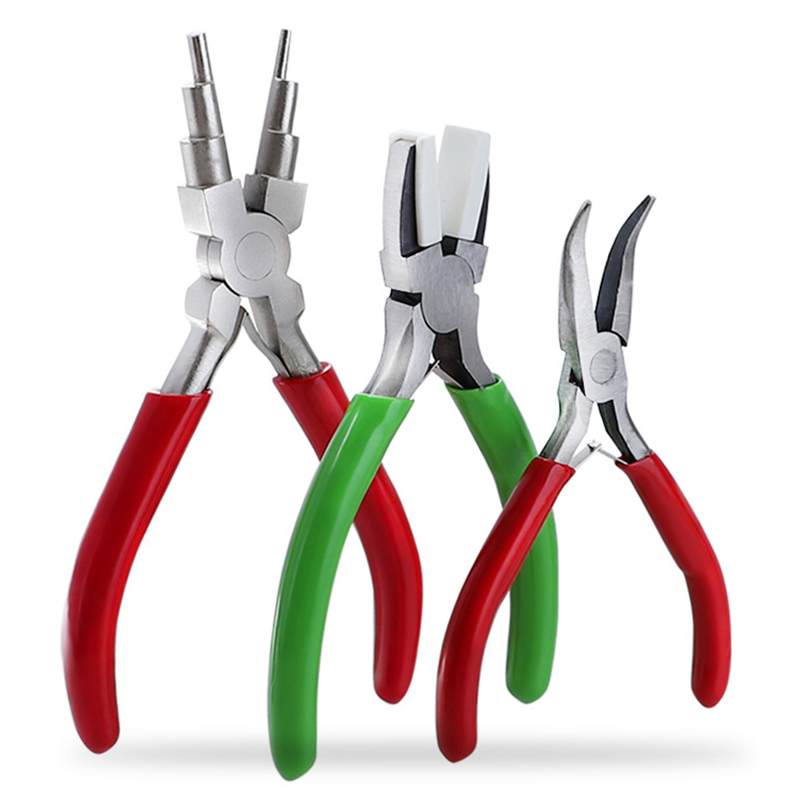 Jewelry Making Pliers Set - 3 Buah/Set Tang Berliku Kawat Multifungsi