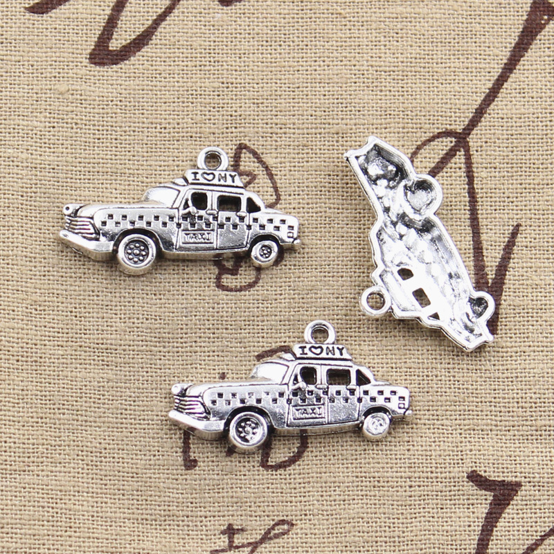 Jewelry Making New York - 8 Buah Liontin Mobil Taksi New
