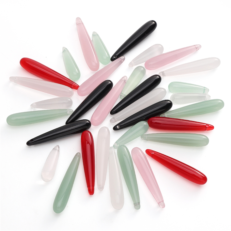 Jewelry Making With Resin - 5 Buah Manik-manik Resin Bentuk Tetesan