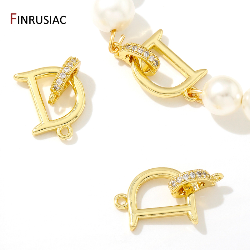 Jewelry Making Beads - Pengencang kuningan berlapis emas 18K untuk