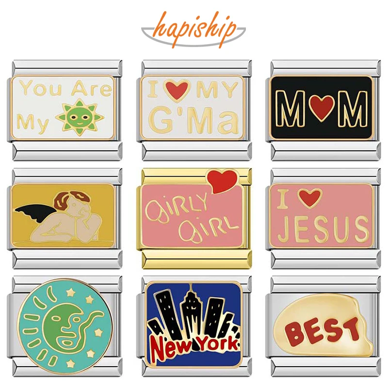 Jewelry Making New York - Hapirship gelang besi tahan karat wanita,