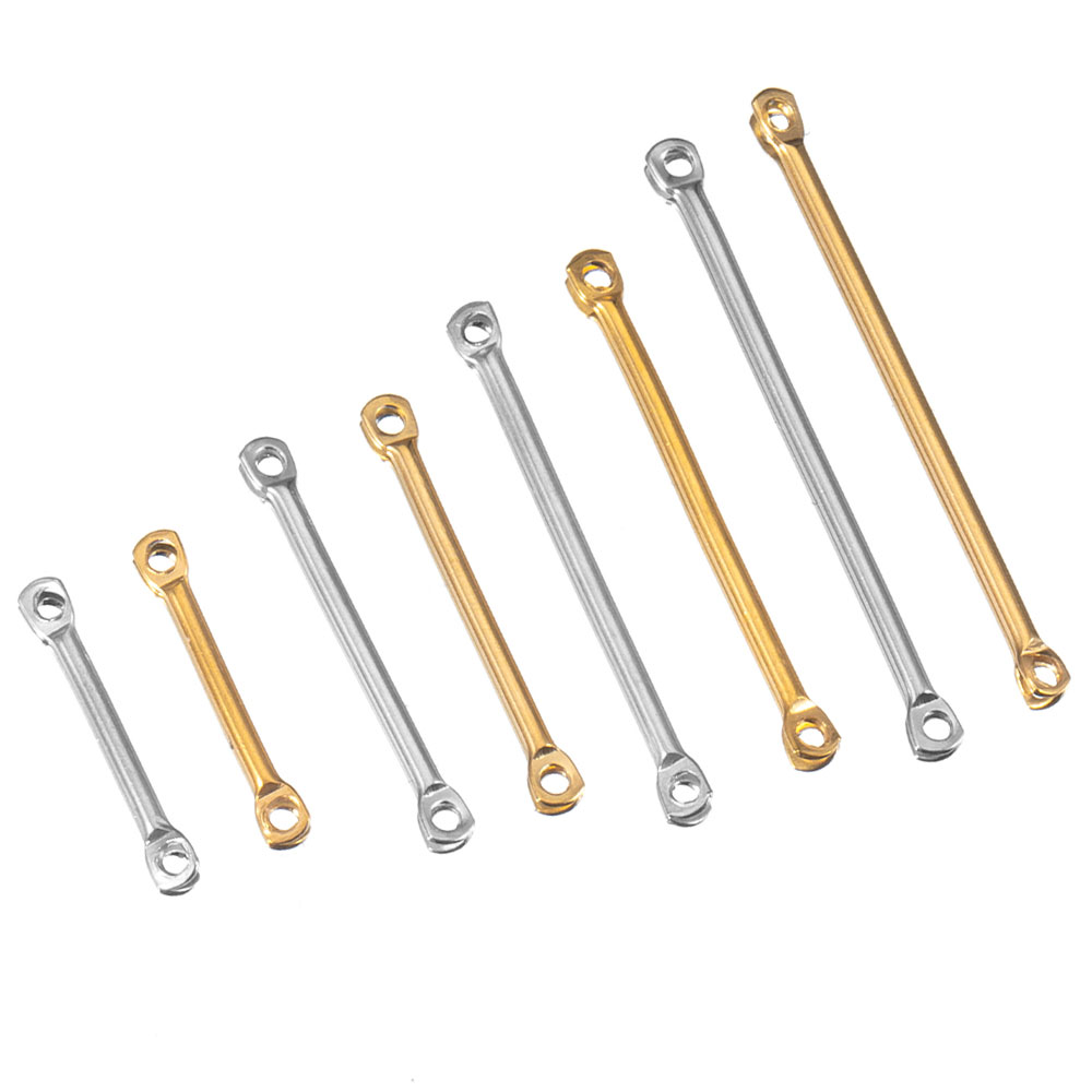 Jewelry Making Head Pins - 20 Buah Konektor Kepala Datar Baja