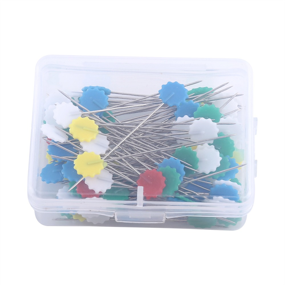 Head Pin Assorted - 300 Buah Jarum Jahit Tahan Lama