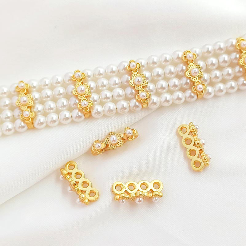 Jewelry Making For Dummies - 5 Buah Dummy Emas Empat Lubang