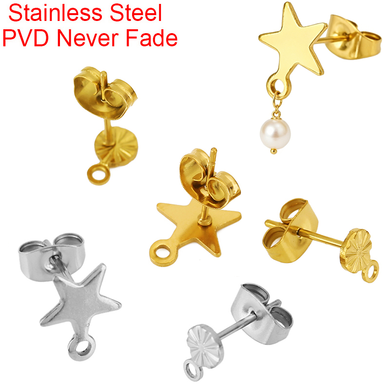 Jewelry Making Name - 20 pcs Anting-anting Stud Baja Anti