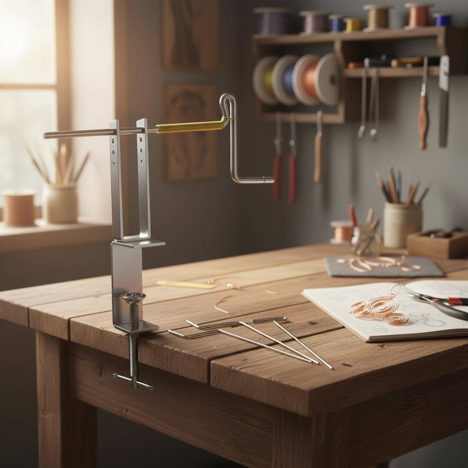 Jewelry Making Ring Tool - Batang Pembuat Lingkaran Kawat Berjenjang, Konstruksi