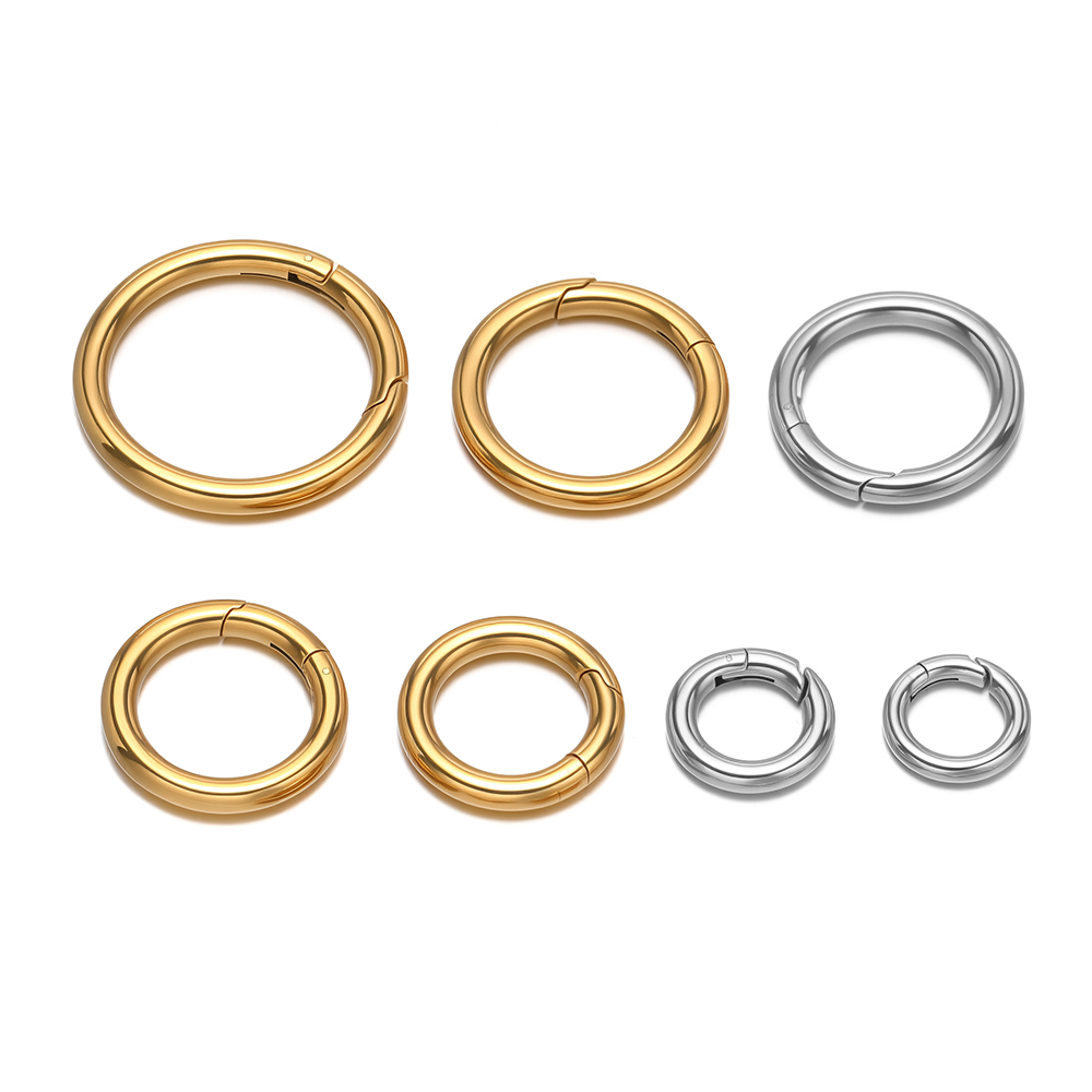 Jewelry Making Accessories - 2Pcs/Lot Penjepit Pegas Bulat Baja Anti