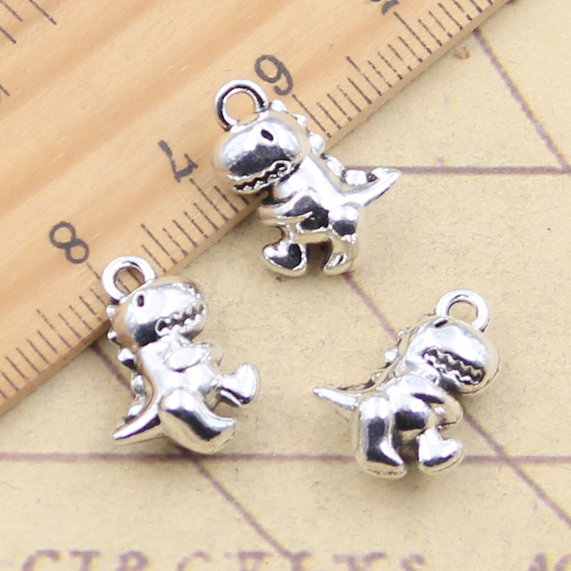 Jewelry Making 3 Year Old - 10 buah jimat dinosaurus bayi 16x12x7mm