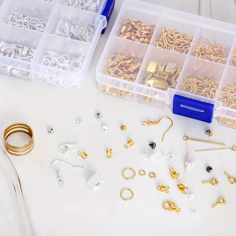 Jewelry Making Tool Kit - 1420pcs 1 kotak Set Perlengkapan Perhiasan