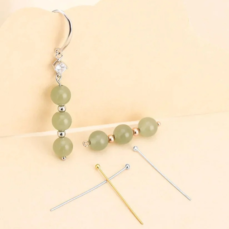 Jewelry Making Jig - 100pcs Pin Bola Baja Tahan Karat