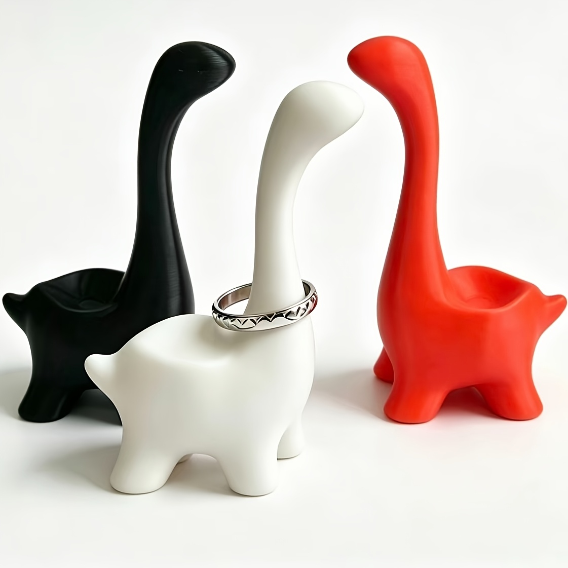 Jewelry Making Desk - 2 Buah Tempat Cincin Dinosaurus Leher