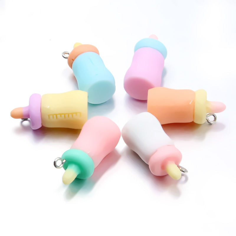 Jewelry Making 3 Year Old - 10 Buah 12X26Mm 6 Warna Jimat