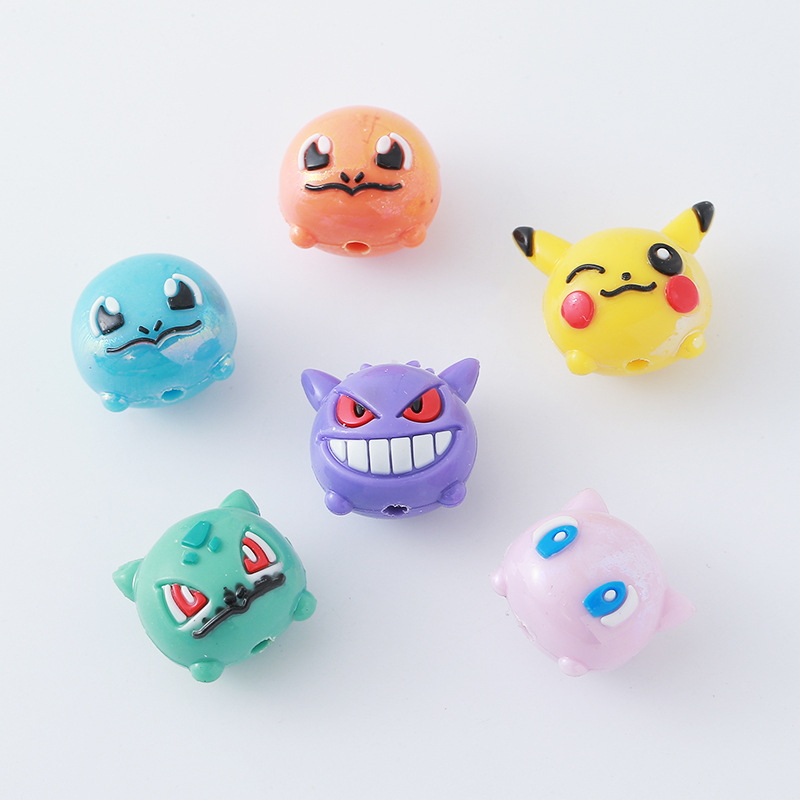 12 Buah Manik Pokémon DIY Tali - Jewelry Making With Resin ulasan dan harga