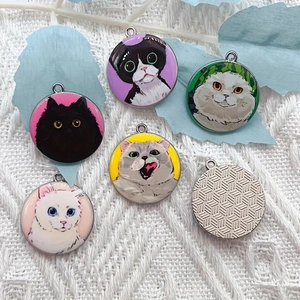10 buah aksesoris enamel kucin - Jewelry Making ulasan dan harga