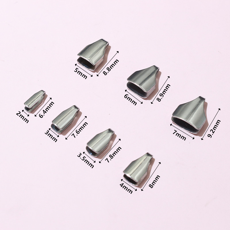 100 Buah Baja Tahan Karat 2-7m - Jewelry Making Beads ulasan dan harga