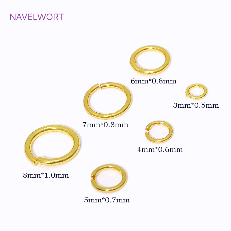 Cincin Belah Berlapis Emas 14K - Jewelry Making Ring Tool ulasan dan harga