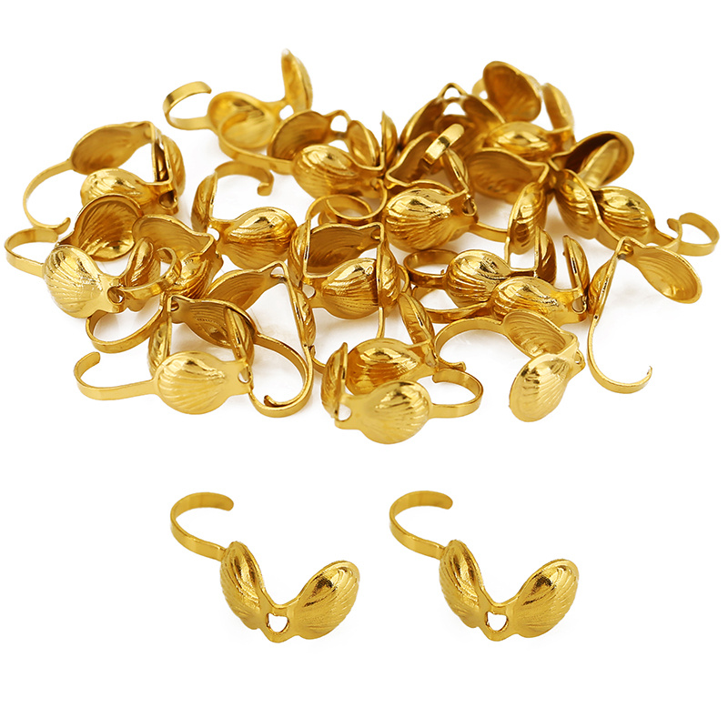 20 pcs Konektor Kalung Baja An - Jewelry Making Beads ulasan dan harga