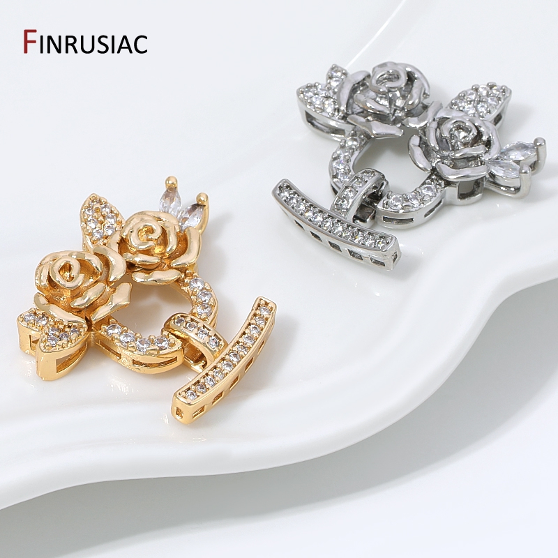 Kancing Mutiara Bunga Zirkon B - Jewelry Making Beads ulasan dan harga