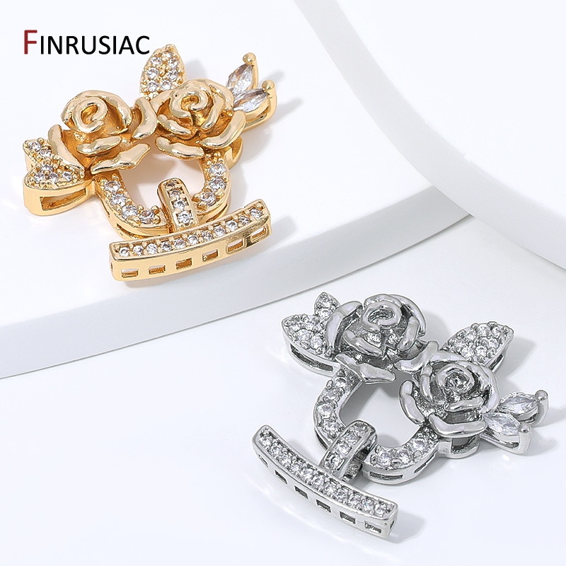 Kancing Mutiara Bunga Zirkon B - Jewelry Making Beads ulasan dan harga