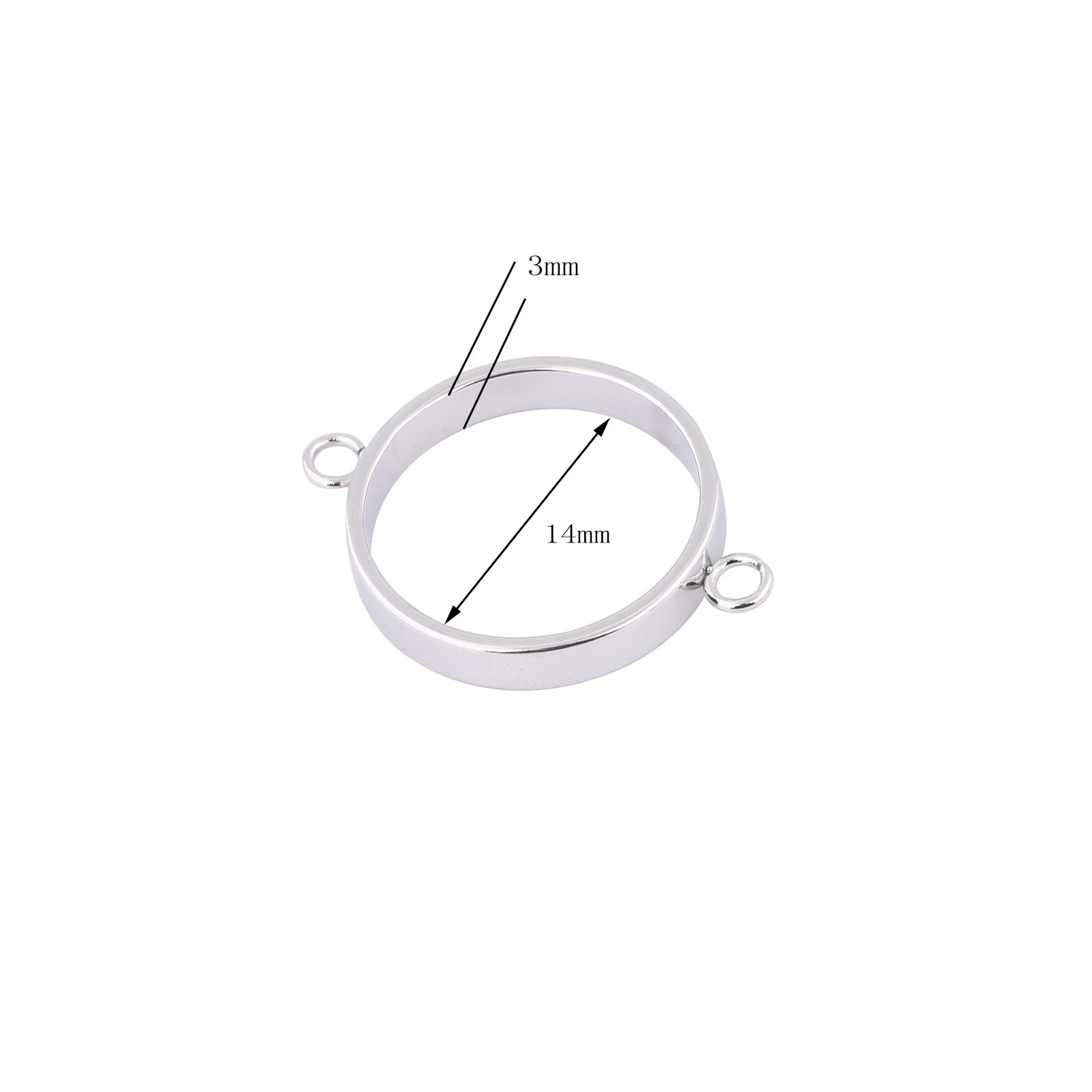 10 buah gelang Bezel terbuka b - Jewelry Making With Resin ulasan dan harga