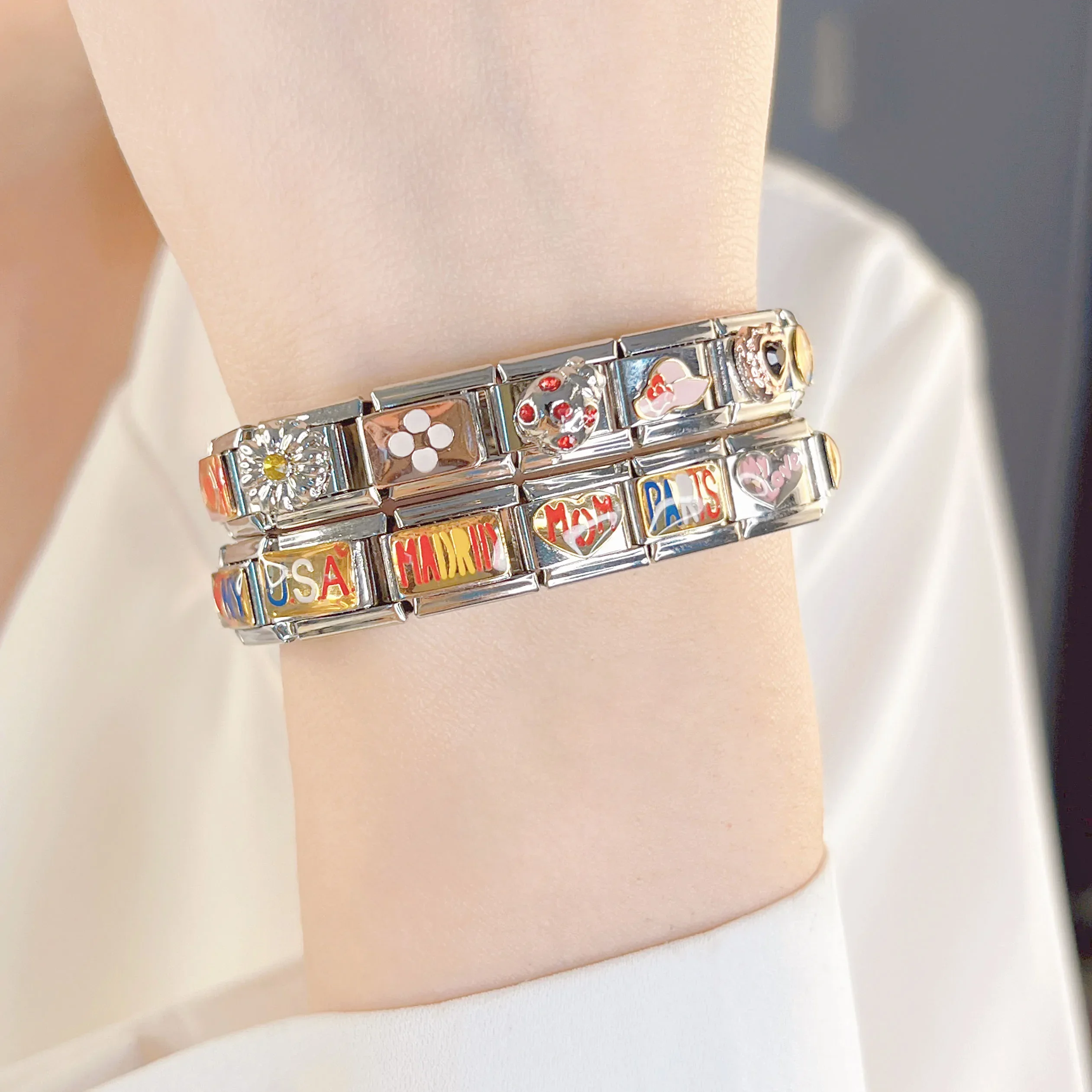 Hapisship gelang bunga aster G - Jewelry Making Paris ulasan dan harga
