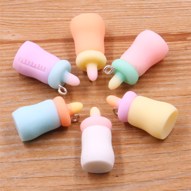 10 buah 12X26MM 6 warna botol  - Jewelry Making 3 Year Old ulasan dan harga