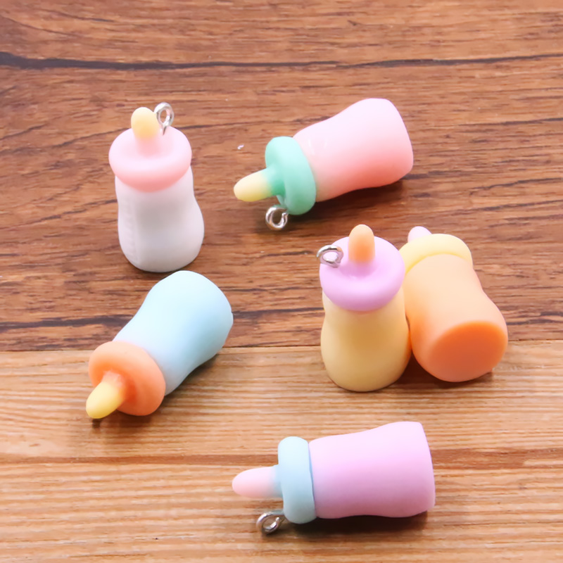 10 buah 12X26MM 6 warna botol  - Jewelry Making 3 Year Old ulasan dan harga
