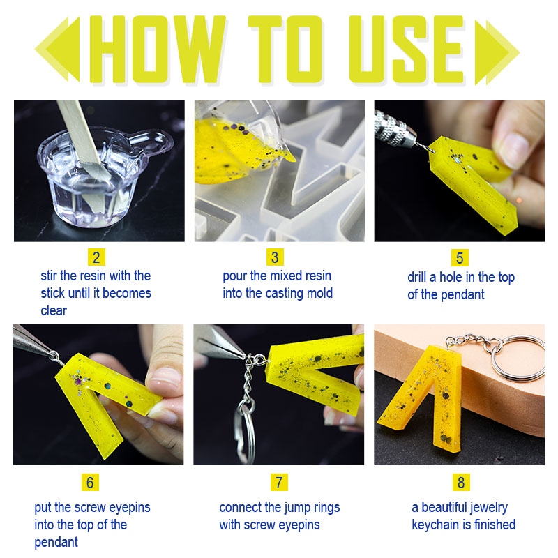 Alfabet Epoksi Resin Cetakan K - Jewelry Making Tutorials ulasan dan harga