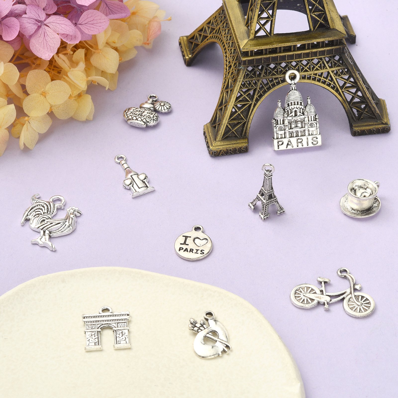 PandaHall 100Pcs 10 Gaya Gaya  - Jewelry Making Paris ulasan dan harga