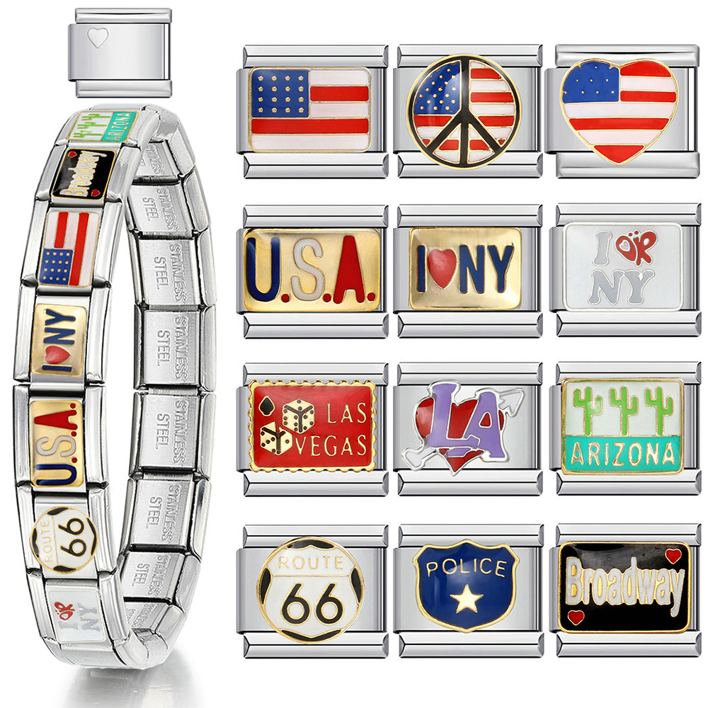 1 buah Y2K gelang pesona Itali - Jewelry Making New York ulasan dan harga