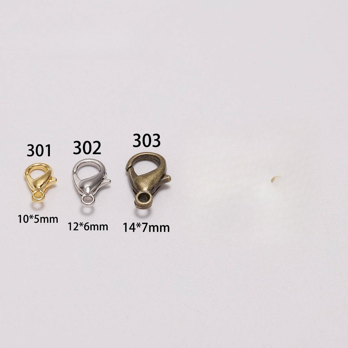 100 Buah 9 12 14Mm Gesper Lobs - Jewelry Making Name ulasan dan harga