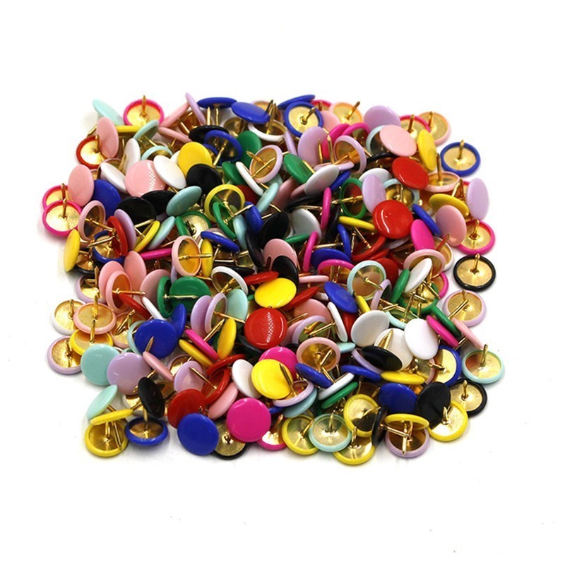200 Buah Pin Tekan Kepala Bula - Head Pin Assorted ulasan dan harga