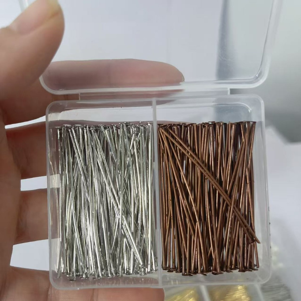 200 Buah Jarum Berkepala Besi  - Jewelry Making Head Pins ulasan dan harga
