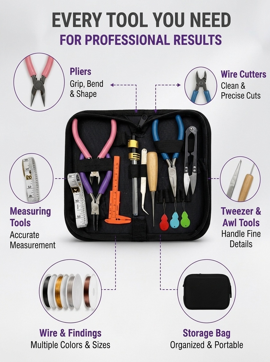 Peralatan Pembuatan Perhiasan  - Jewelry Making Pliers Set ulasan dan harga