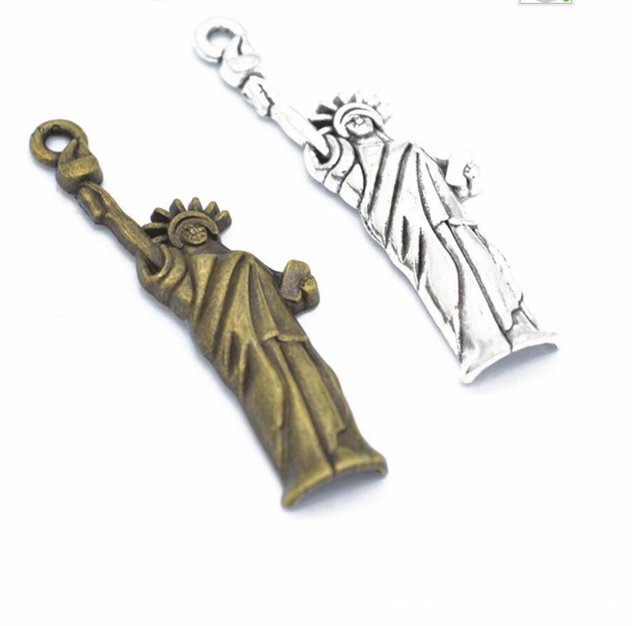 5 Buah Liontin Patung Liberty  - Jewelry Making New York ulasan dan harga