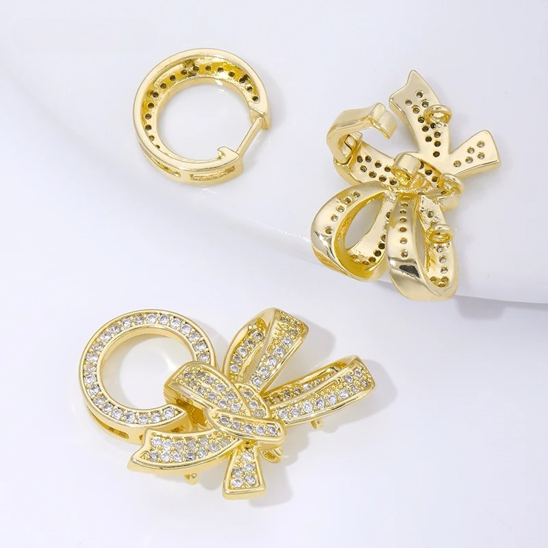 Konektor Gesper Mutiara Berlap - Jewelry Making Beads ulasan dan harga