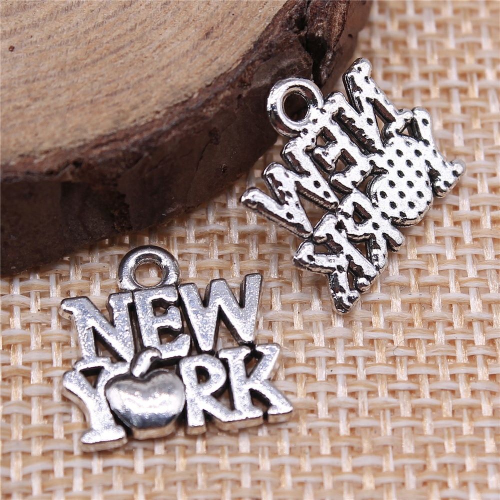 40 buah 15x14mm(0.59x0.55inci) - Jewelry Making New York ulasan dan harga