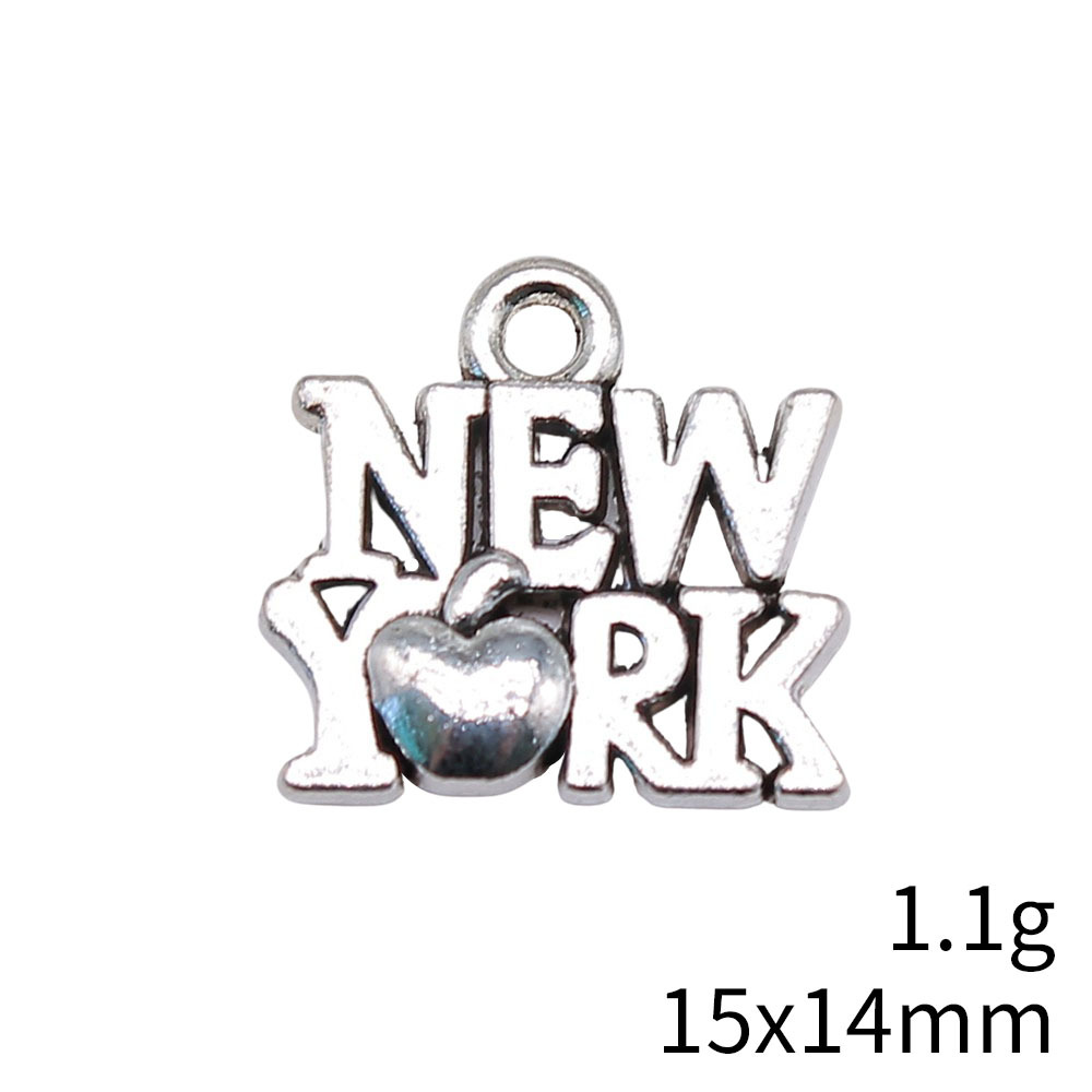 40 buah 15x14mm(0.59x0.55inci) - Jewelry Making New York ulasan dan harga