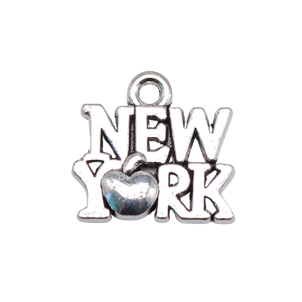 40 buah 15x14mm(0.59x0.55inci) - Jewelry Making New York ulasan dan harga