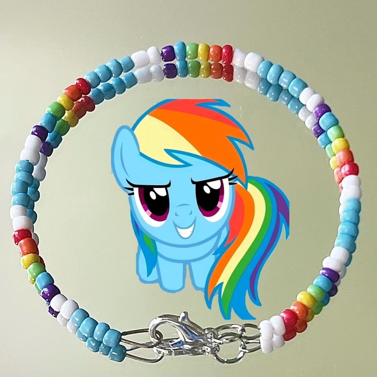 Gelang manik-manik beras warna - Jewelry Making Accessories ulasan dan harga