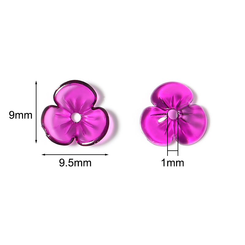 20 buah/lot manik-manik kelopa - Jewelry Making With Resin ulasan dan harga