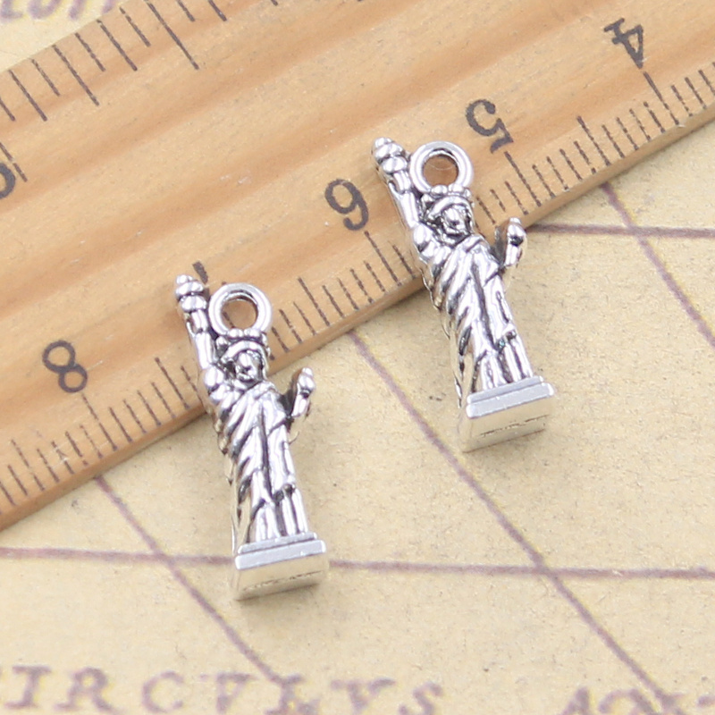 10 Buah Jimat Patung Liberty N - Jewelry Making New York ulasan dan harga