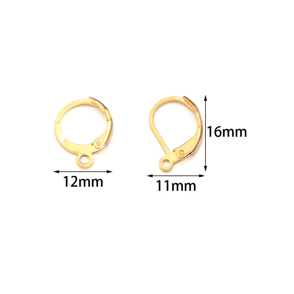 20 Buah/Lot Kait Telinga Baja  - Jewelry Making Name ulasan dan harga