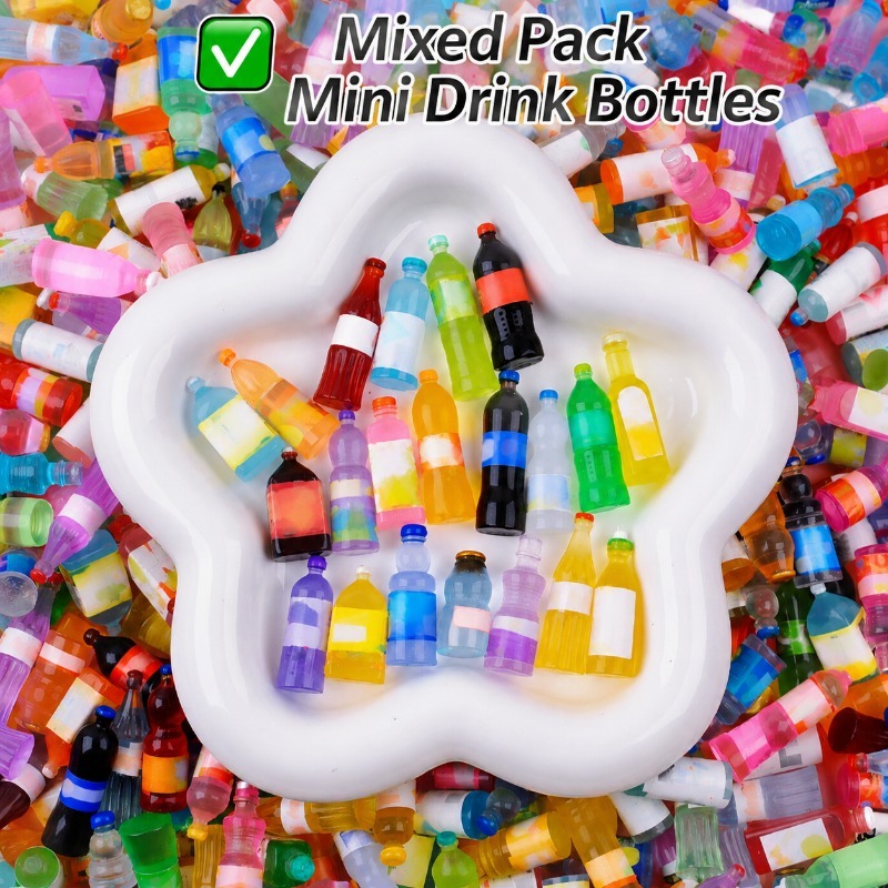 Ornamen Resin Botol Anggur Min - Jewelry Making Accessories ulasan dan harga