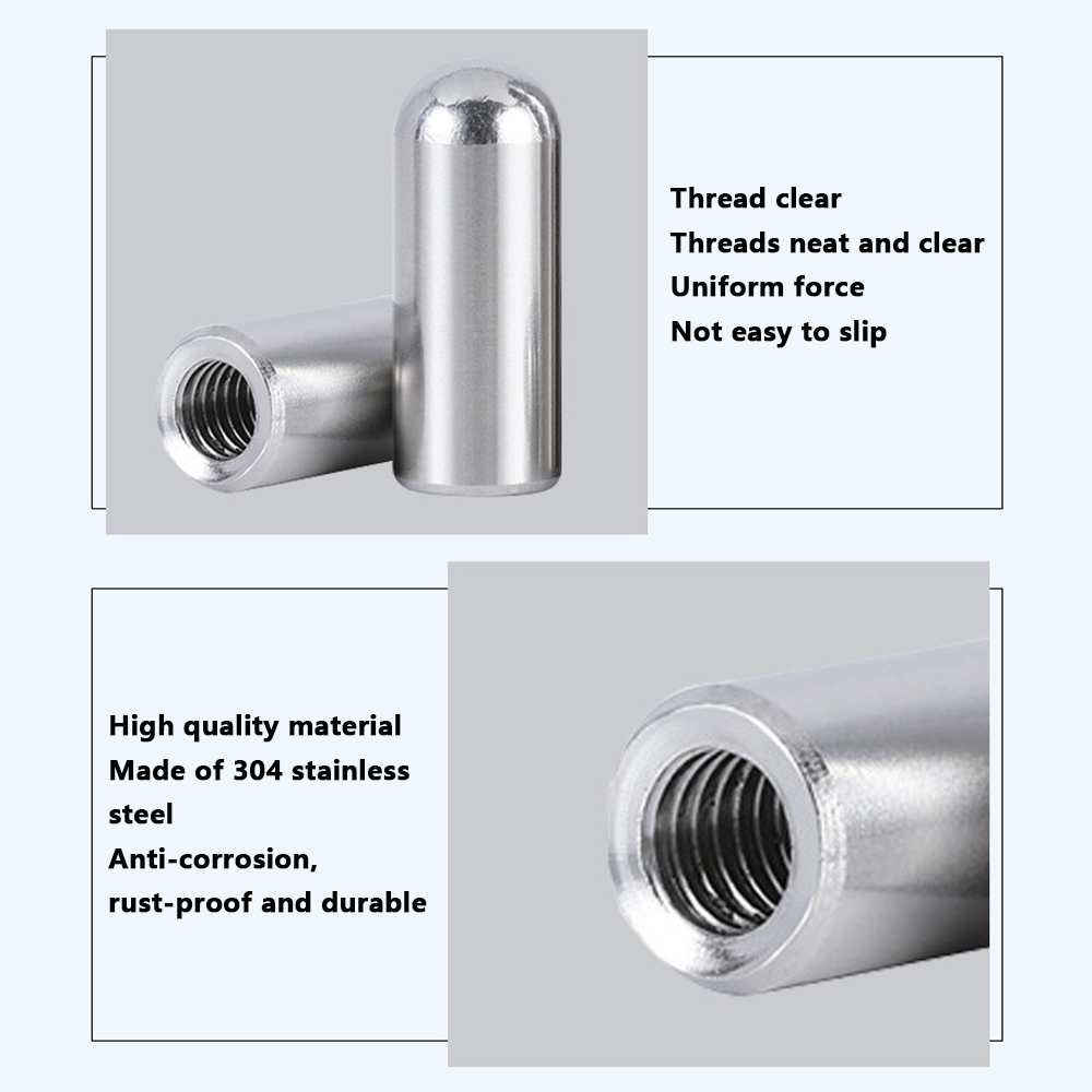 30/60 Buah Pin Dowel Ulir Inte - Head Pin Assorted ulasan dan harga