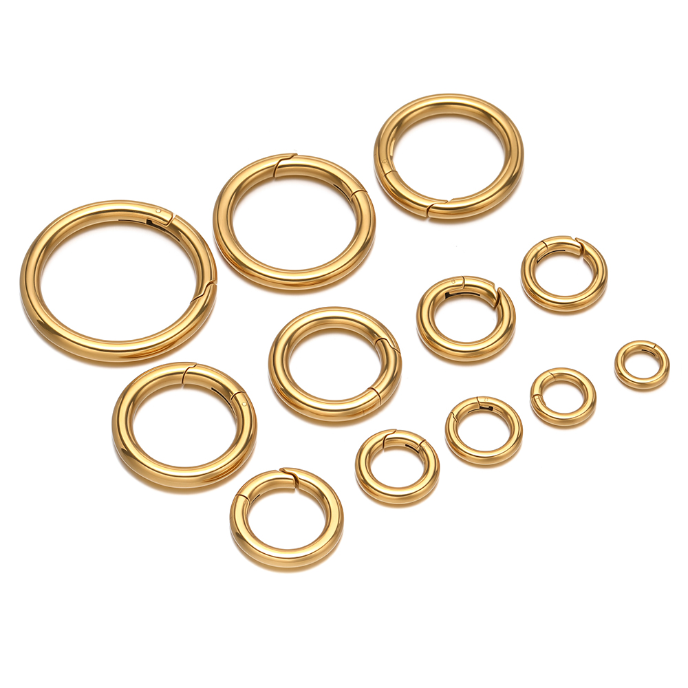 2Pcs/Lot Penjepit Pegas Bulat  - Jewelry Making Accessories ulasan dan harga