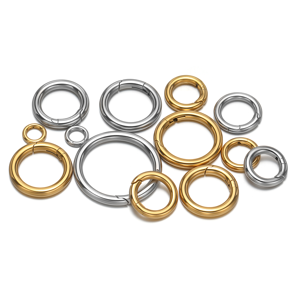 2Pcs/Lot Penjepit Pegas Bulat  - Jewelry Making Accessories ulasan dan harga