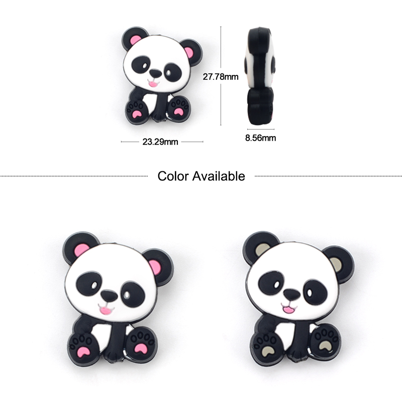 Manik-manik Panda Silikon 5 Bu - Jewelry Making 3 Year Old ulasan dan harga