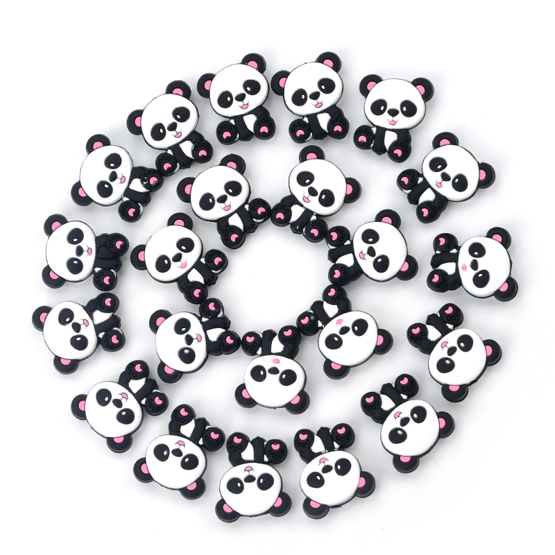 Manik-manik Panda Silikon 5 Bu - Jewelry Making 3 Year Old ulasan dan harga